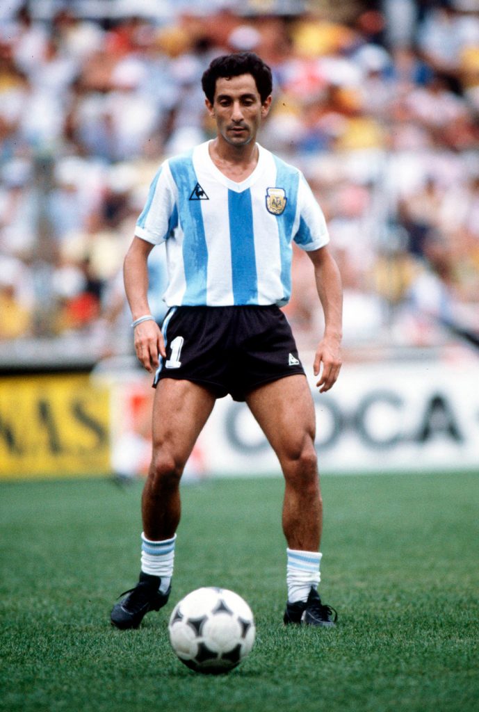 Osvaldo Ardiles, con la casacca dell'Argentina