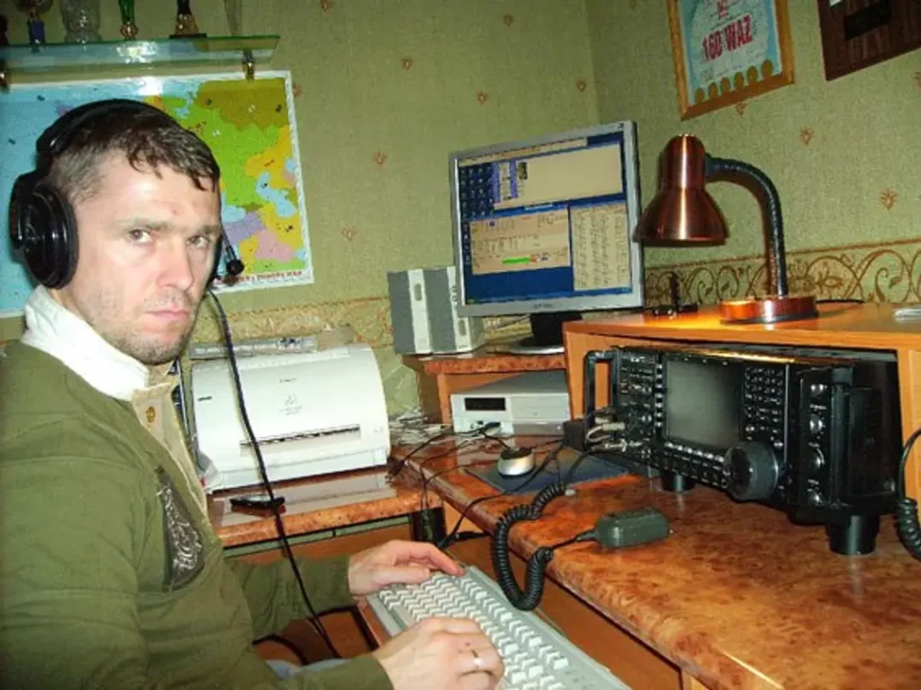 Serhiy Rebrov, Ham Radio