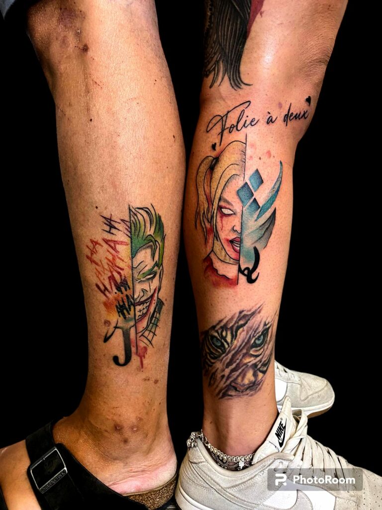 Joker & Harley Quinn - Tattoo